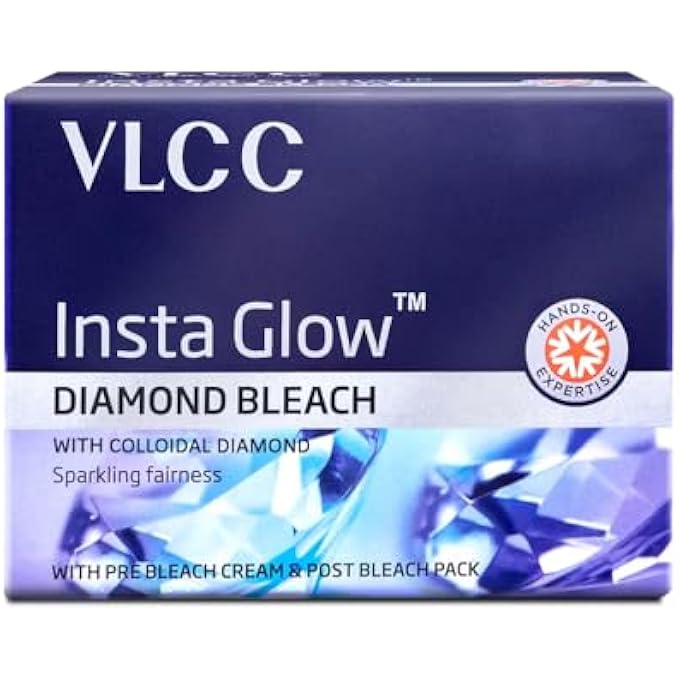 VLCC INSTA GLOW DIAMOND BLEACH, 60G, MULTI - Image 1